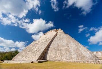 La Pirámide del Adivino en Uxmal