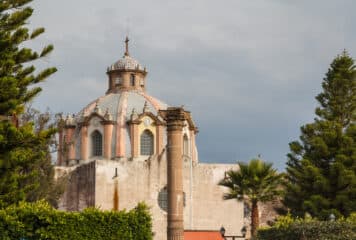 La catedral de Huichapan en el estado de Hidalgo