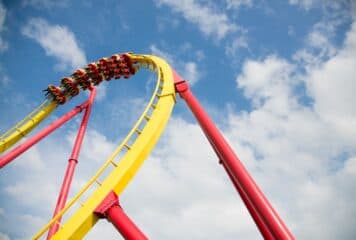 Montaña Rusa Six Flags