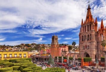 Plaza ciudad San Miguel de Allende