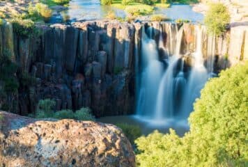 Caída de agua en Aculco