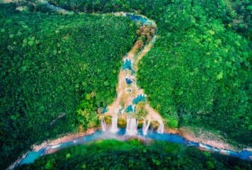 Panorámica naturaleza de México