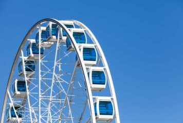 Cancún y su atracción la noria