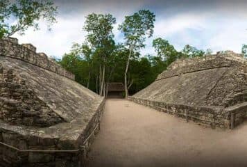Deep within the green jungle… Cobá