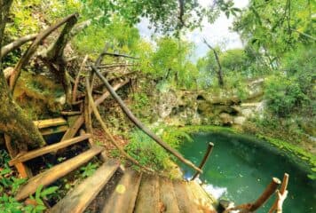 Cenote in Cancun