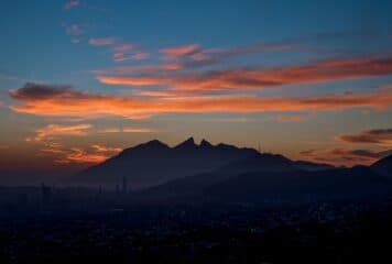 Atardecer en Monterrey