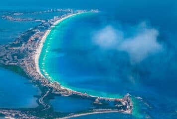 Vista panorámica tour en Cancún