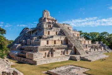 Edzna, ruinas arqueológicas