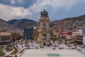 Reloj Monumental en Pachuca Hidalgo